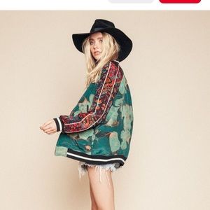 ISO—-stone cold fox bomber jacket